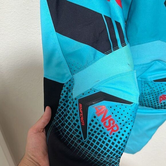 Answer Racing ANSR Mens Multicolor Syncron Motocross Off Road Pants Size 36 - Picture 2 of 6